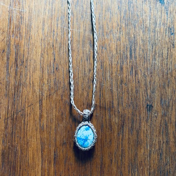 Collier artisanal - Kétonite azulite - Picture 4 of 4